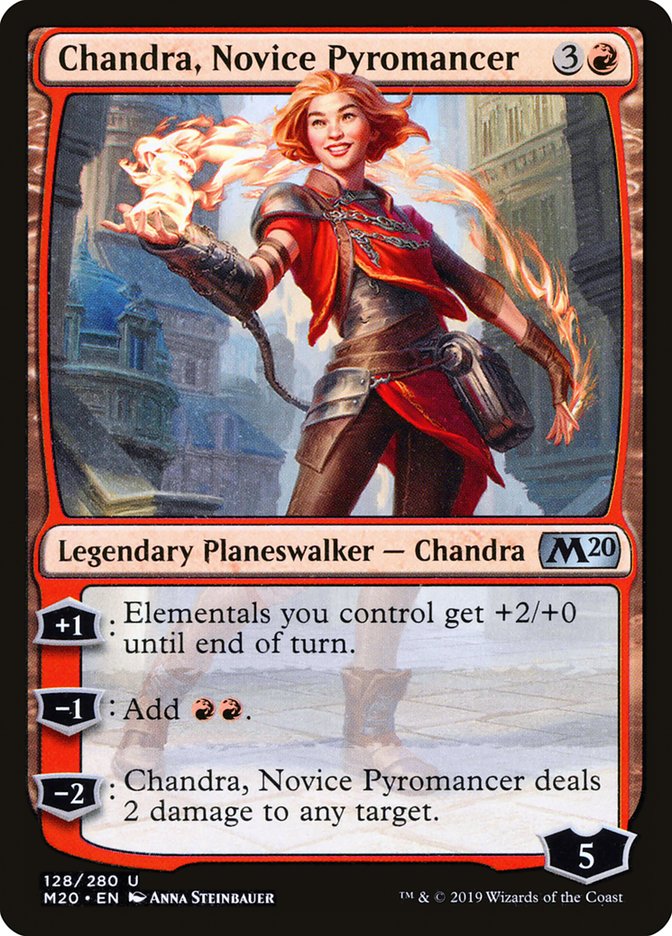 Chandra, Novice Pyromancer [Core Set 2020] | Enigma On Main