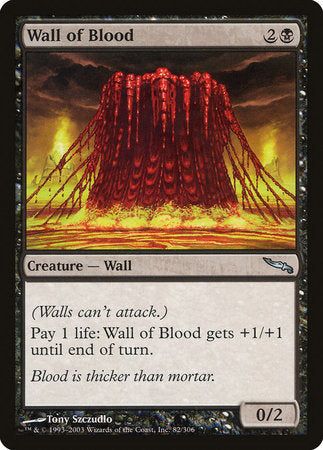 Wall of Blood [Mirrodin] | Enigma On Main