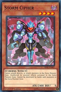 Storm Cipher [Structure Deck: Powercode Link] [SDPL-EN007] | Enigma On Main