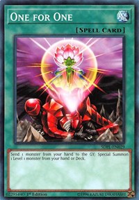 One for One [Structure Deck: Powercode Link] [SDPL-EN029] | Enigma On Main