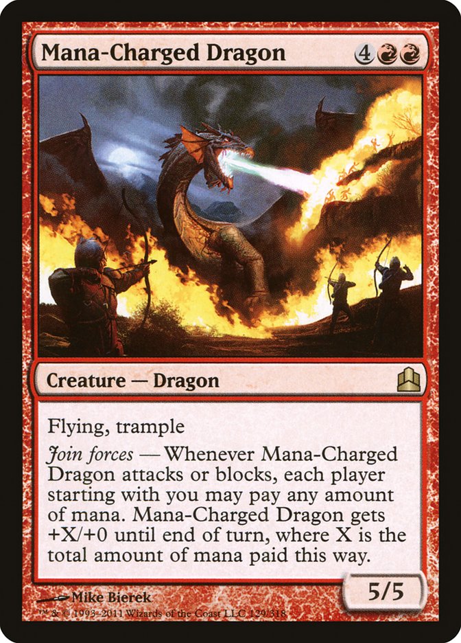 Mana-Charged Dragon [Commander 2011] | Enigma On Main