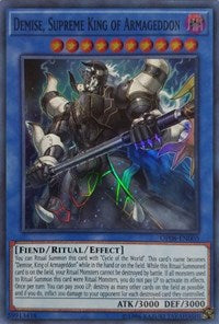 Demise, Supreme King of Armageddon [OTS Tournament Pack 8] [OP08-EN005] | Enigma On Main