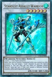 Stardust Assault Warrior [2018 Mega-Tins] [CT15-EN008] | Enigma On Main