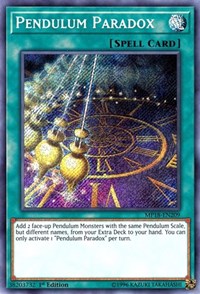 Pendulum Paradox [2018 Mega-Tins Mega Pack] [MP18-EN209] | Enigma On Main