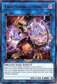 Twin Triangle Dragon [2018 Mega-Tins Mega Pack] [MP18-EN134] | Enigma On Main