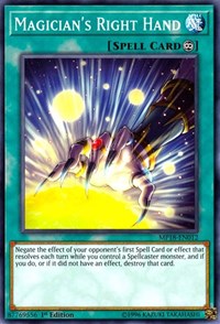 Magician's Right Hand [2018 Mega-Tins Mega Pack] [MP18-EN012] | Enigma On Main