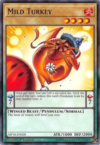 Mild Turkey [2018 Mega-Tins Mega Pack] [MP18-EN028] | Enigma On Main