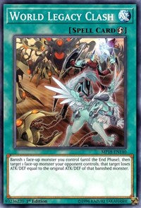 World Legacy Clash [2018 Mega-Tins Mega Pack] [MP18-EN140] | Enigma On Main