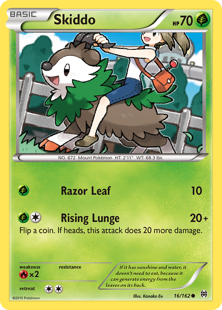 Skiddo (16/162) [XY: BREAKthrough] | Enigma On Main