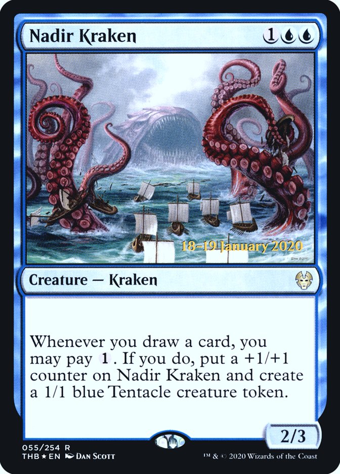 Nadir Kraken [Theros Beyond Death Prerelease Promos] | Enigma On Main