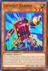 Lockout Gardna [2018 Mega-Tins Mega Pack] [MP18-EN170] | Enigma On Main