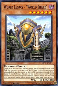 World Legacy - "World Shield" [2018 Mega-Tins Mega Pack] [MP18-EN184] | Enigma On Main