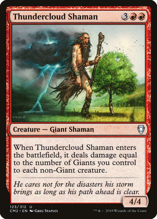 Thundercloud Shaman [Commander Anthology Volume II] | Enigma On Main