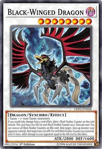 Black-Winged Dragon [Legendary Duelists: White Dragon Abyss] [LED3-EN028] | Enigma On Main