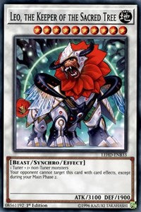 Leo, the Keeper of the Sacred Tree [Legendary Hero Decks] [LEHD-ENB33] | Enigma On Main