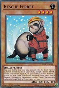 Rescue Ferret [Legendary Hero Decks] [LEHD-ENC08] | Enigma On Main