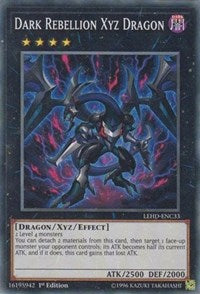 Dark Rebellion Xyz Dragon [Legendary Hero Decks] [LEHD-ENC33] | Enigma On Main