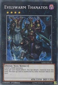 Evilswarm Thanatos [Legendary Hero Decks] [LEHD-ENC36] | Enigma On Main