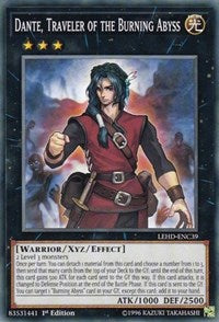 Dante, Traveler of the Burning Abyss [Legendary Hero Decks] [LEHD-ENC39] | Enigma On Main