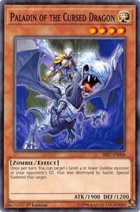 Paladin of the Cursed Dragon [Structure Deck: Zombie Horde] [SR07-EN008] | Enigma On Main