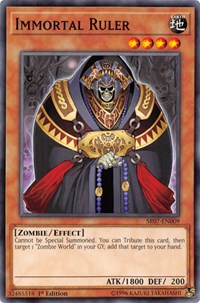 Immortal Ruler [Structure Deck: Zombie Horde] [SR07-EN009] | Enigma On Main