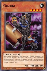 Gozuki [Structure Deck: Zombie Horde] [SR07-EN013] | Enigma On Main