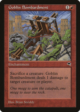 Goblin Bombardment [Tempest] | Enigma On Main