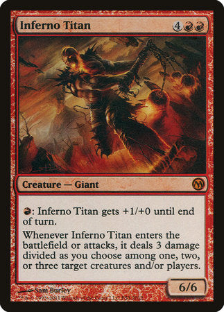 Inferno Titan [Duels of the Planeswalkers Promos 2011] | Enigma On Main