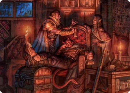 Long Rest Art Card [Dungeons & Dragons: Adventures in the Forgotten Realms Art Series] | Enigma On Main