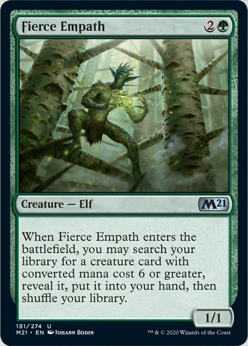 Fierce Empath [Core Set 2021] | Enigma On Main