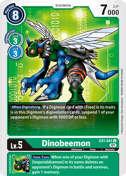 Dinobeemon [EX1-041] [Classic Collection] | Enigma On Main