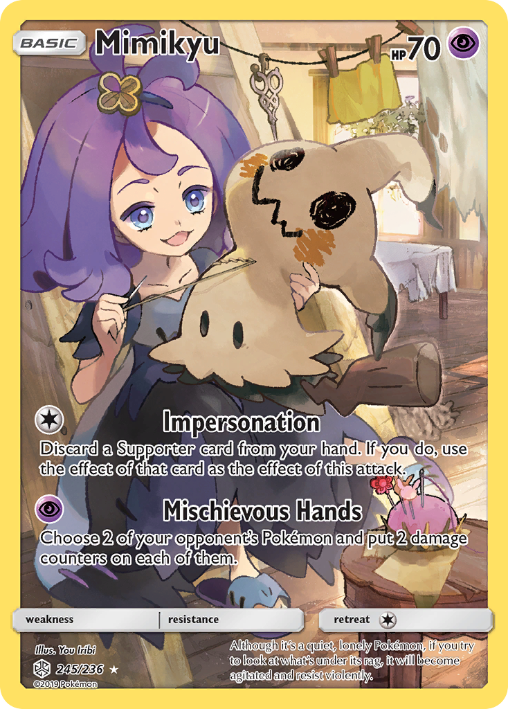 Mimikyu (245/236) [Sun & Moon: Cosmic Eclipse] | Enigma On Main