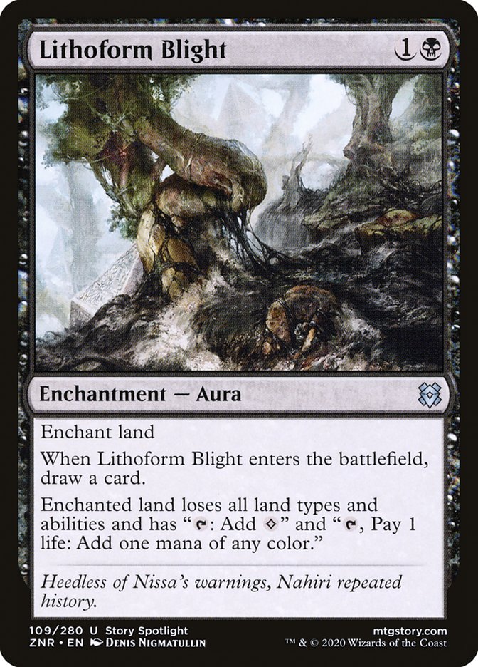 Lithoform Blight [Zendikar Rising] | Enigma On Main