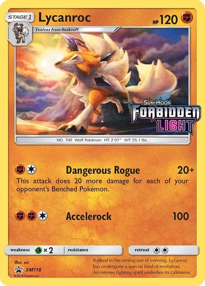 Lycanroc (SM118) (Prerelease Promo) [Sun & Moon: Black Star Promos] | Enigma On Main