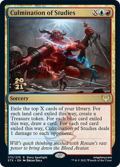 Culmination of Studies [Strixhaven: School of Mages Prerelease Promos] | Enigma On Main