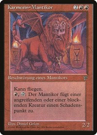 Crimson Manticore (German) - "Karmesin-Mantikor" [Renaissance] | Enigma On Main