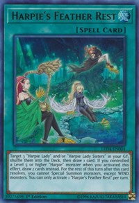 Harpie's Feather Rest [Legendary Duelists: Sisters of the Rose] [LED4-EN004] | Enigma On Main