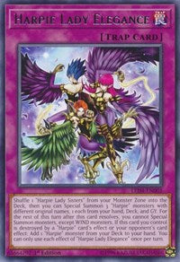 Harpie Lady Elegance [Legendary Duelists: Sisters of the Rose] [LED4-EN005] | Enigma On Main