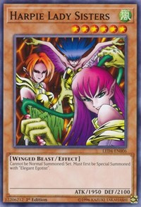 Harpie Lady Sisters [Legendary Duelists: Sisters of the Rose] [LED4-EN006] | Enigma On Main