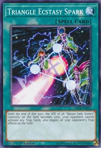 Triangle Ecstasy Spark [Legendary Duelists: Sisters of the Rose] [LED4-EN011] | Enigma On Main