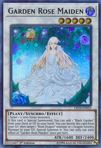 Garden Rose Maiden [Legendary Duelists: Sisters of the Rose] [LED4-EN023] | Enigma On Main