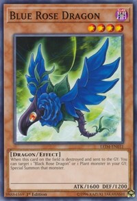 Blue Rose Dragon [Legendary Duelists: Sisters of the Rose] [LED4-EN031] | Enigma On Main