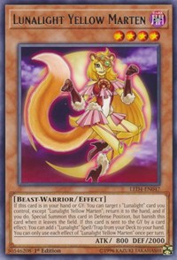 Lunalight Yellow Marten [Legendary Duelists: Sisters of the Rose] [LED4-EN047] | Enigma On Main