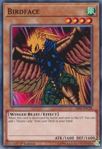 Birdface [Speed Duel Decks: Duelists of Tomorrow] [SS02-ENC08] | Enigma On Main