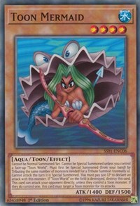 Toon Mermaid [Speed Duel Decks: Destiny Masters] [SS01-ENC06] | Enigma On Main