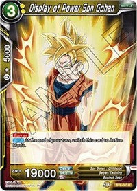 Display of Power Son Gohan [BT6-083] | Enigma On Main