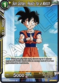 Son Gohan, Ready for a Match [BT6-084] | Enigma On Main