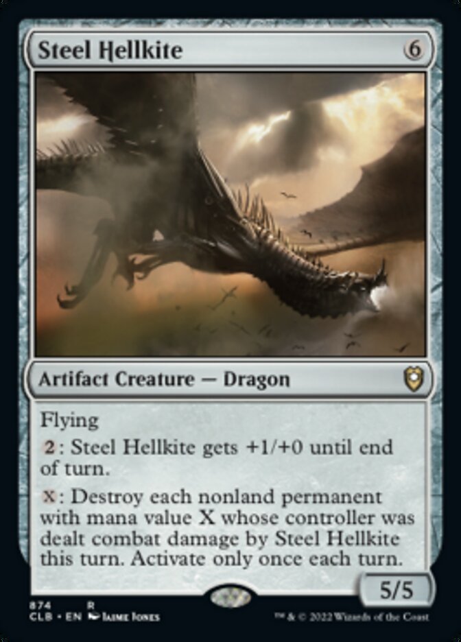 Steel Hellkite [Commander Legends: Battle for Baldur's Gate] | Enigma On Main