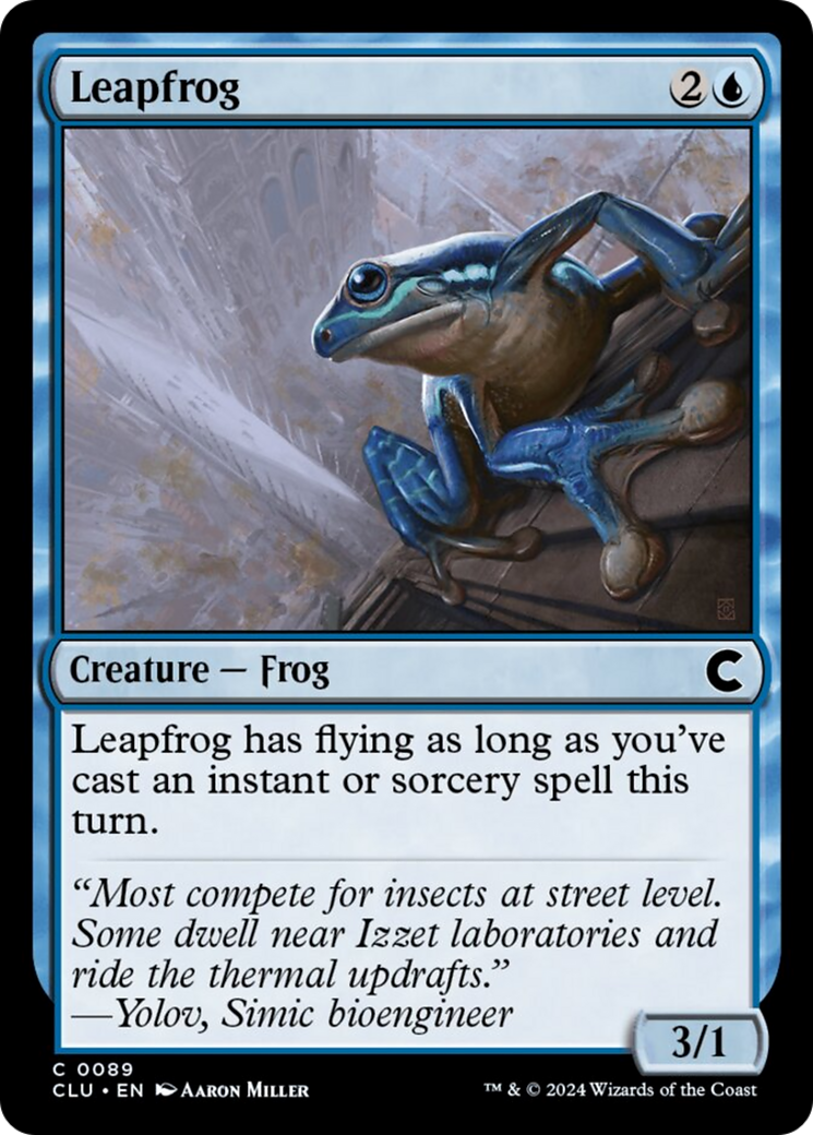 Leapfrog [Ravnica: Clue Edition] | Enigma On Main