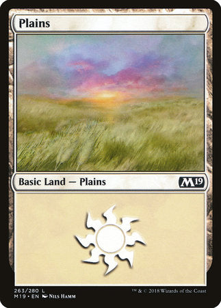 Plains (263) [Core Set 2019] | Enigma On Main